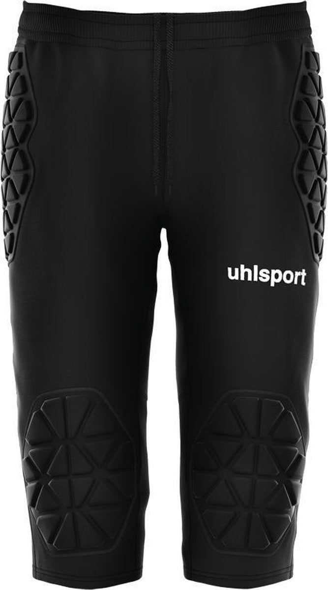 Uhlsport Anatomic Goalkeeper Longshort Junior Sportbroek - Maat 164  - Unisex - Zwart