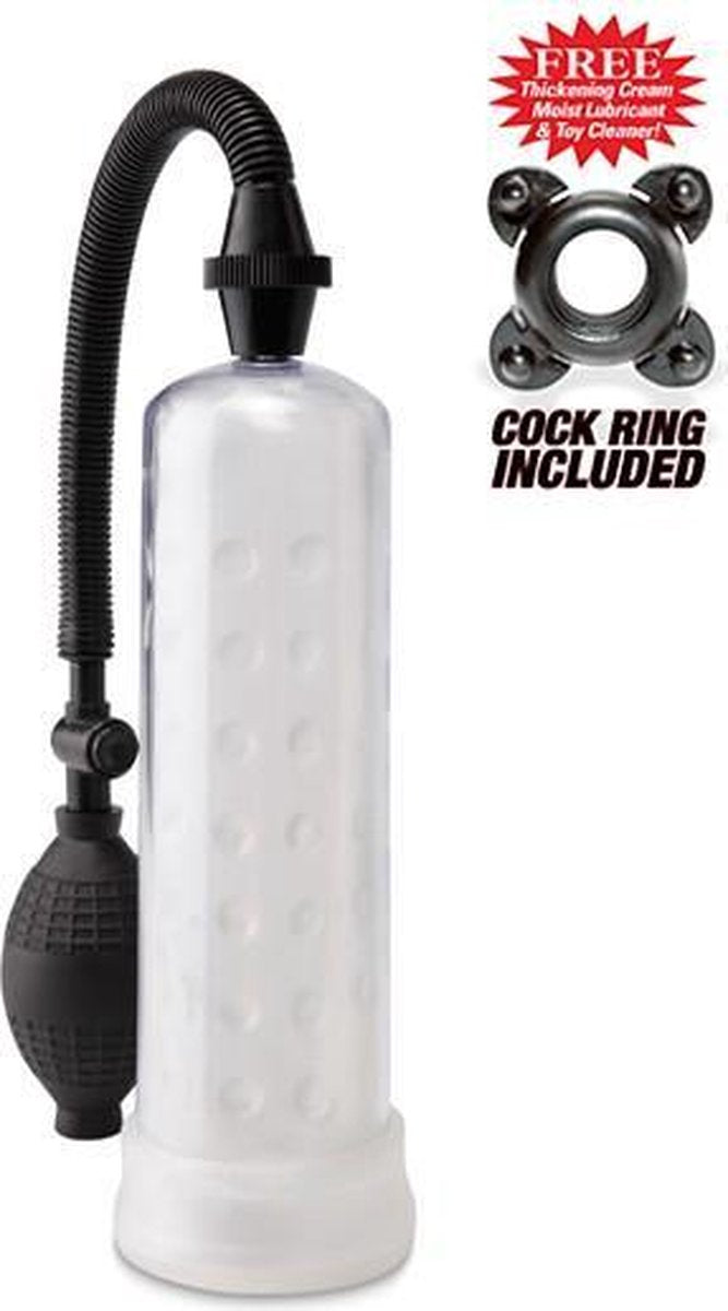 Silicone Power Pump - Clear - Pumps -