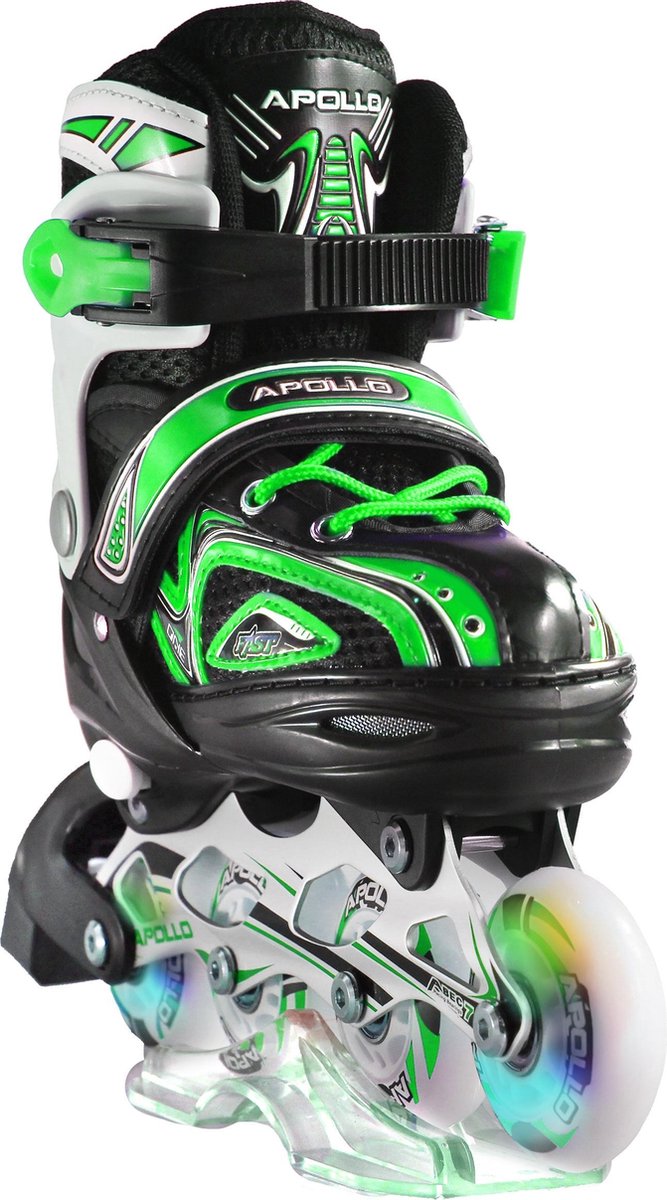 Apollo LED Inlineskates Maat Verstelbaar Super Blades X-Pro