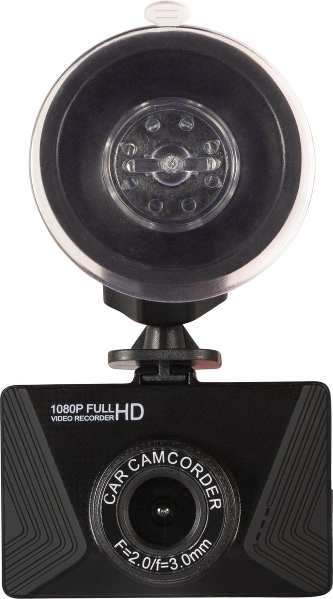 Silvergear Dashcam 1080P HD - G-Sensor - Automatische Opslag - 2 Inch LCD Scherm - 160° Groothoek