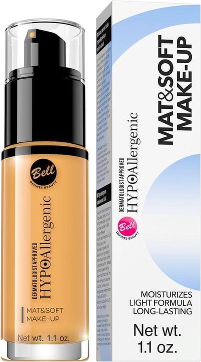 Hypoallergenic – Hypoallergene Mat & Soft Make-Up Foundation #03