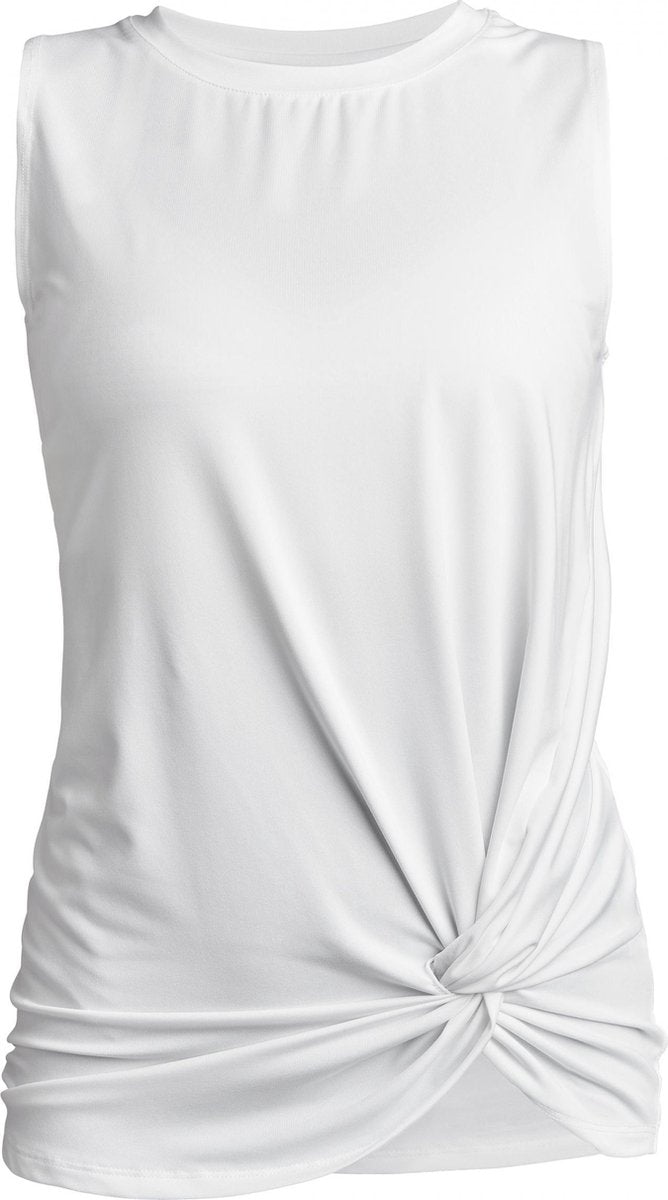Röhnisch Singlet Jolie Knot Dames Polyester Wit Maat Xs