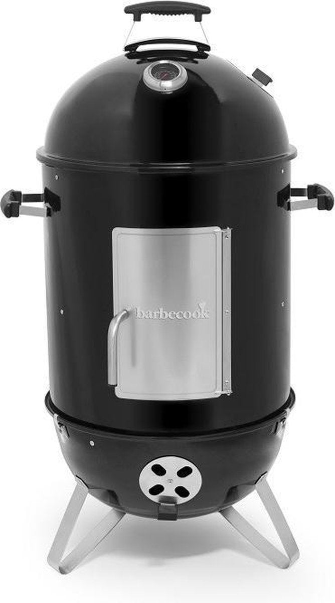 Barbecook Oskar M Rookoven - Warm en koud roken - Grilloppervlak Ø 44 cm - 61x54x112cm