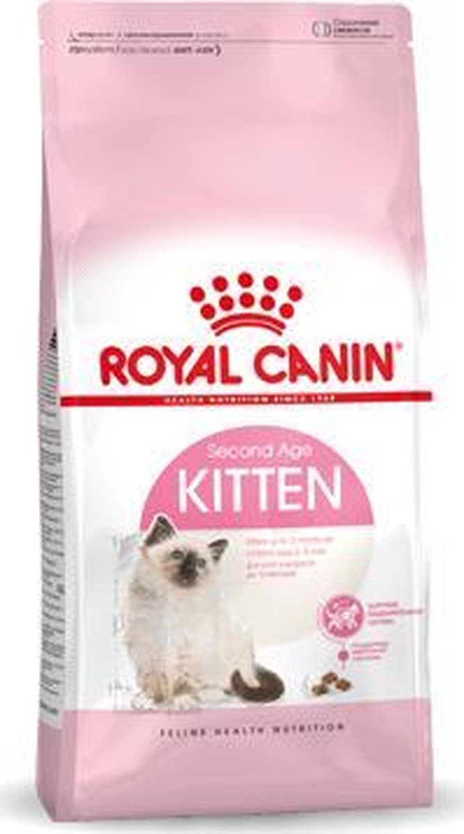 Royal Canin Kitten - Kattenvoer -  4kg + 4 pouches - 4