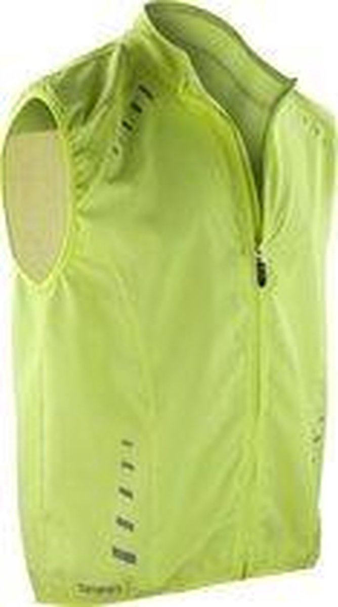Spiro Bikewear Crosslite Gilet S259X - Maat XL - Fietsjack - Neon Lime