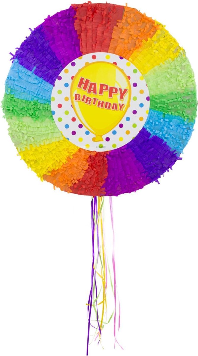Pinata Happy Birthday Ballon 48cm