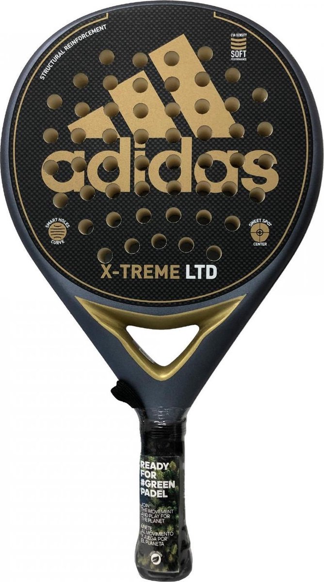 Adidas X-Treme LTD Padel racket Zwart-Goud 2021