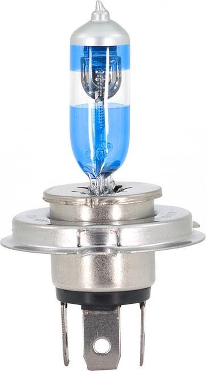 AutoStyle Night Premium +80% Blauw H4 60/55W/12V/3500K Halogeen Lampen