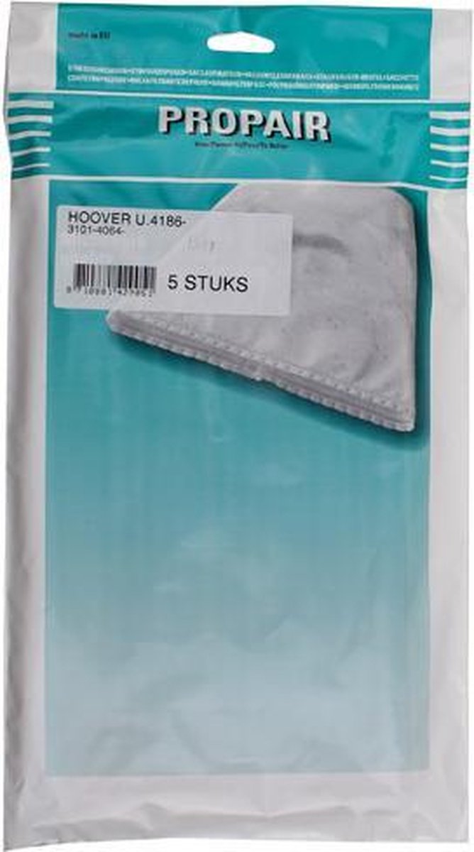 HOOVER - STOFZUIGERZAK S4186 U3101  5 STUKS -