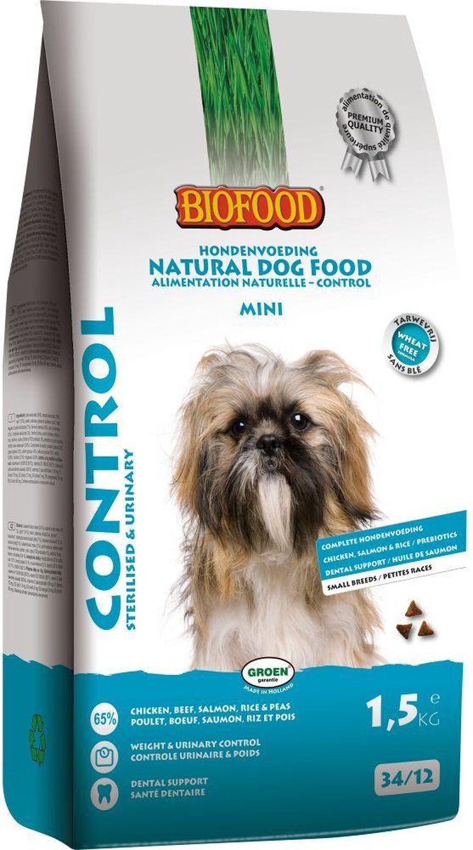 4x Biofood Small Breed Control 1