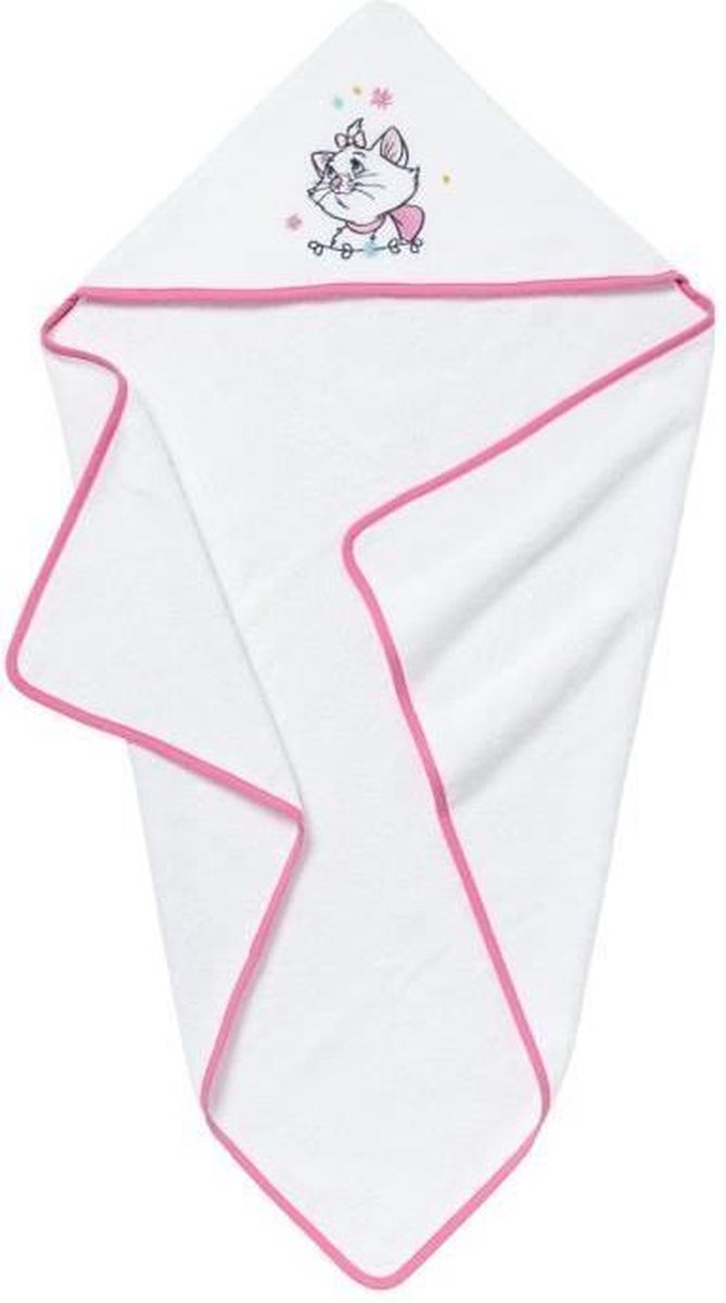 DISNEY BABY Marie Aristocats Klassieke badcape - 80 x 80 cm