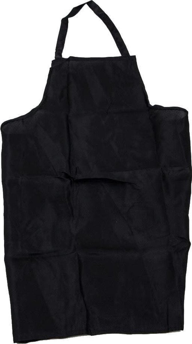 Unisex Barbecue schort - zwart - katoen