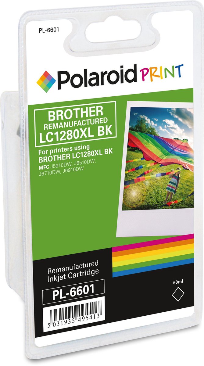 Polaroid inkt voor brother LC1280BK XL
