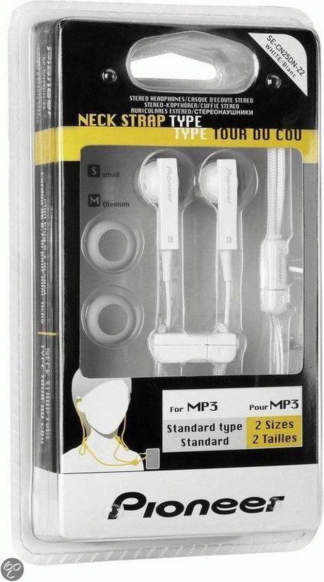 Pioneer SE-CN25DN-Z2 - Koptelefoon - Wit