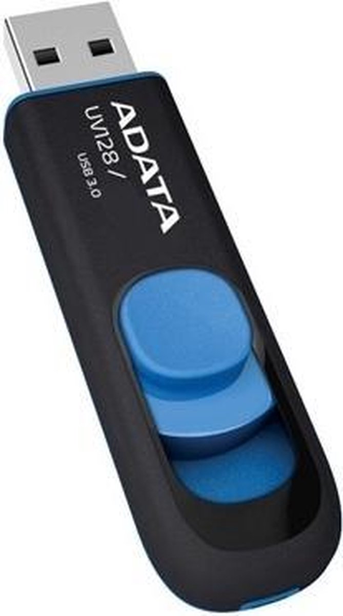 USB UV128 64GB 3.0 black/blue
