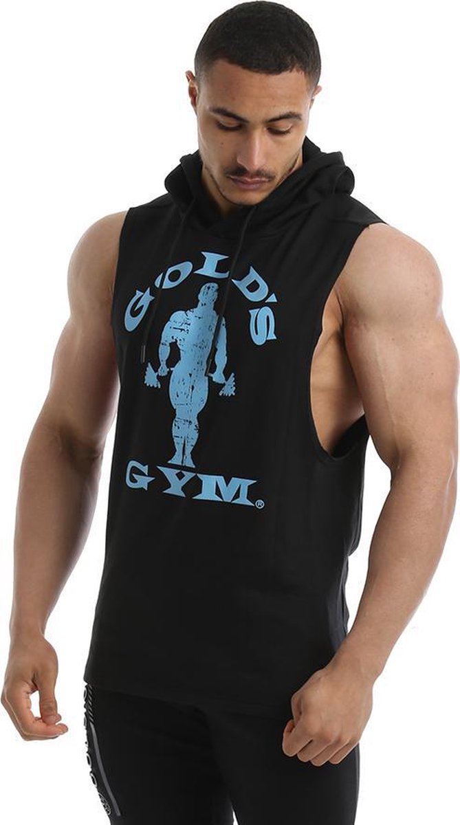 Hooded Stringer Sweater zwart - S