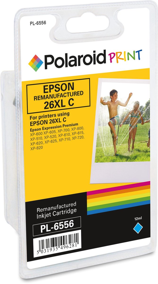 Polaroid inkt voor EPSON T26324010 (26XL)