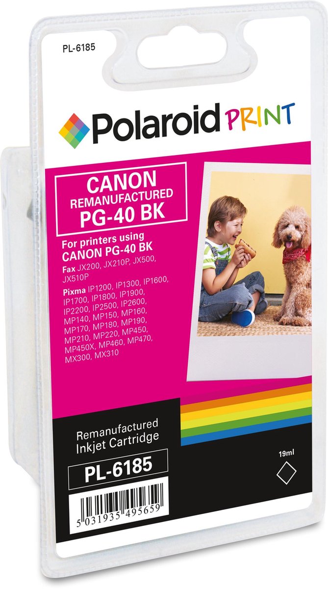 Polaroid inkt voor Canon PG-40