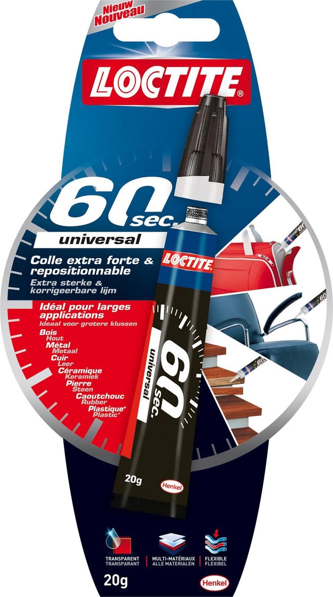 Loctite Alleslijm - Universeel - 20 Gram