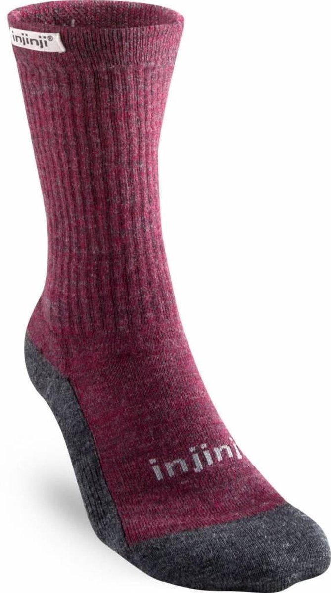 Injinji Hiker Crew Maroon Dames Sportsokken 35-40