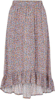 Pctimberly Hw Midi Skirt 17113878 Deep Ultramarin/disty