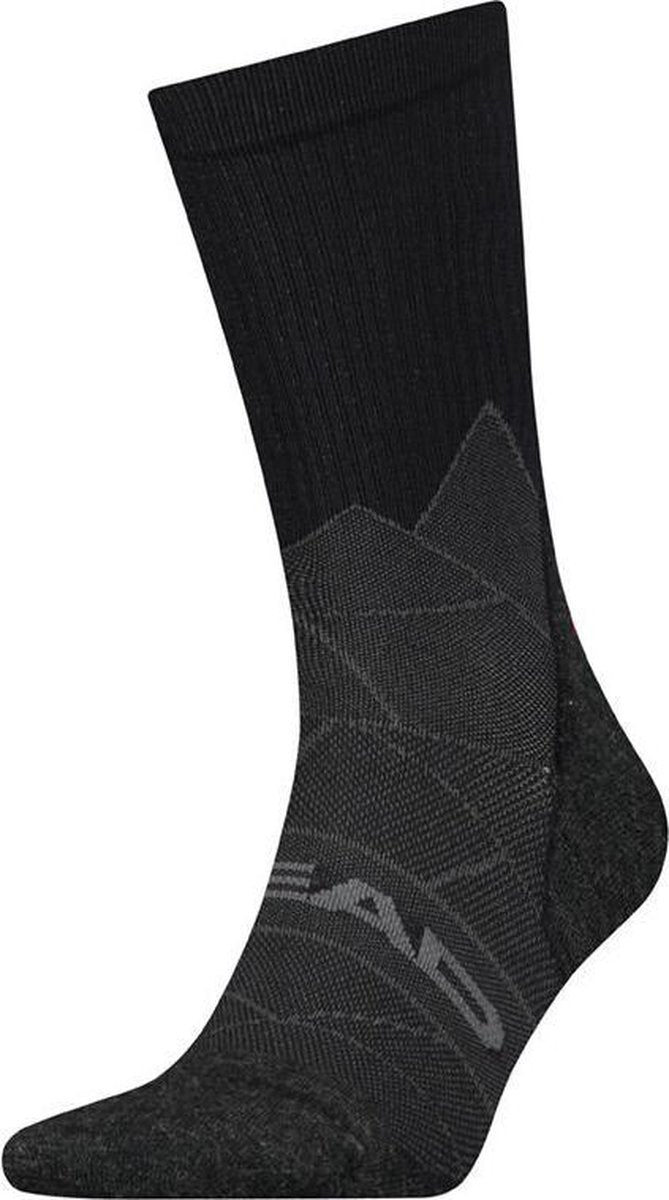 HEAD hiking crew zwart & rood II - 35-38