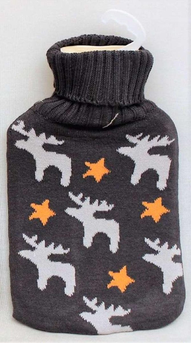 YILTEX – Kruik – Warmwaterkruik – Warmwaterkruik Met Hoesje – 2l – Acryl