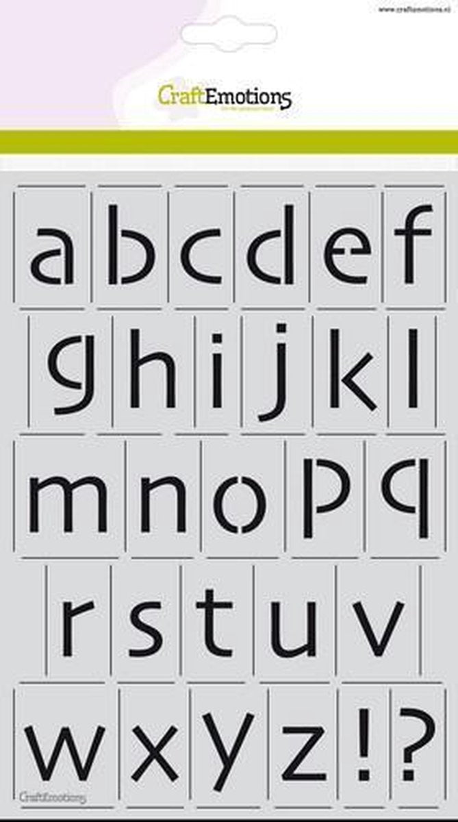 Alfabet Skai  kleine letters h=21mm | A5