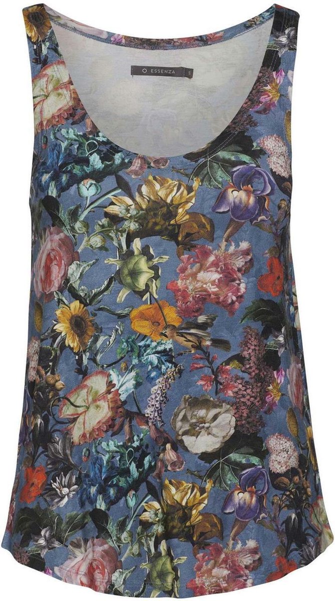 ESSENZA Shelby Famke Top Zonder Mouw Moonlight blue - XL