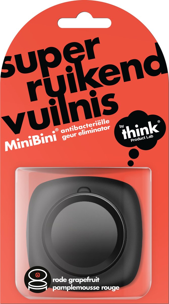 Think Huishoudelijke Geurverwijderaar - Houder Inclusief Navulling - Red Grapefruit - Rood