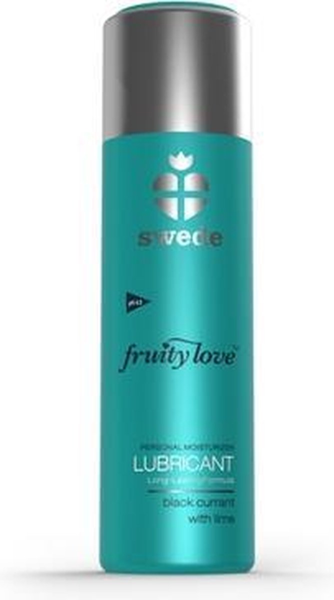 Swede - Zwarte Bes/Limoen Waterbasis Glijmiddel - 50ml | Waterbasis | Vrouwen | Mannen | Smaak | Condooms | Massage | Olie | Condooms |  Pjur | Anaal | Siliconen | Erotische | Easyglide