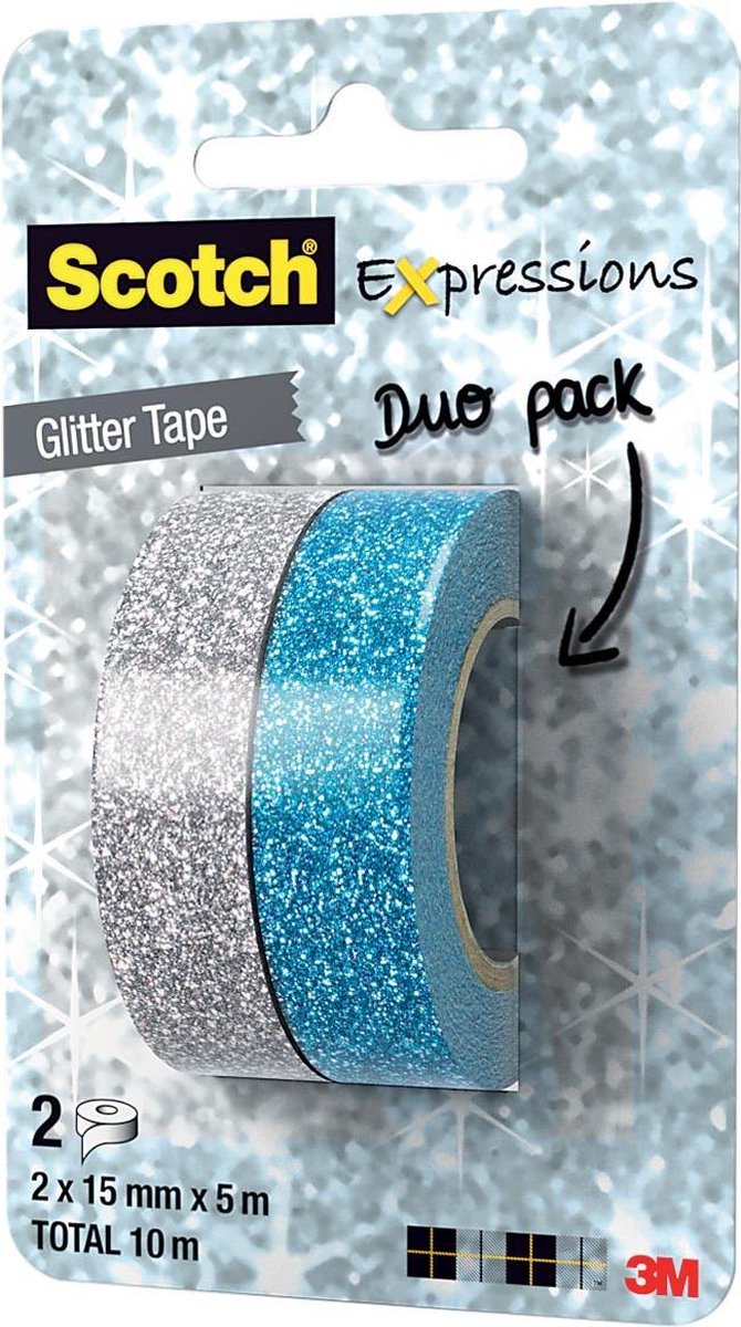 10x Scotch Expressions glitter tape