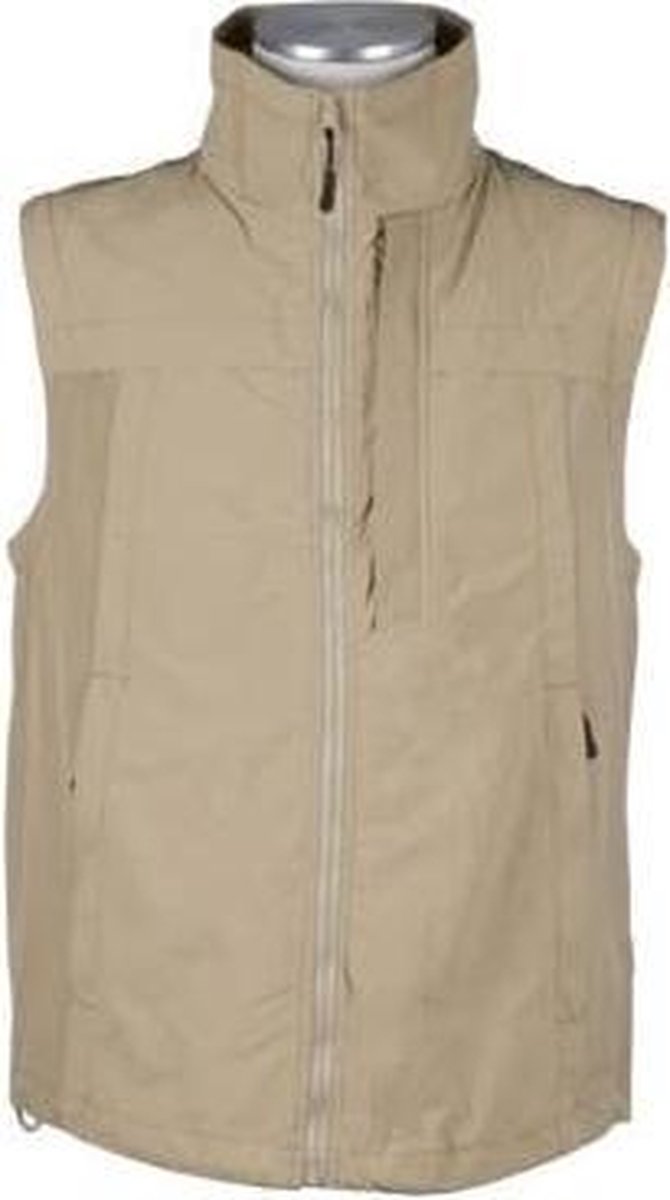 LIFE-LINE- Bodywarmer heren - Beige - Maat M