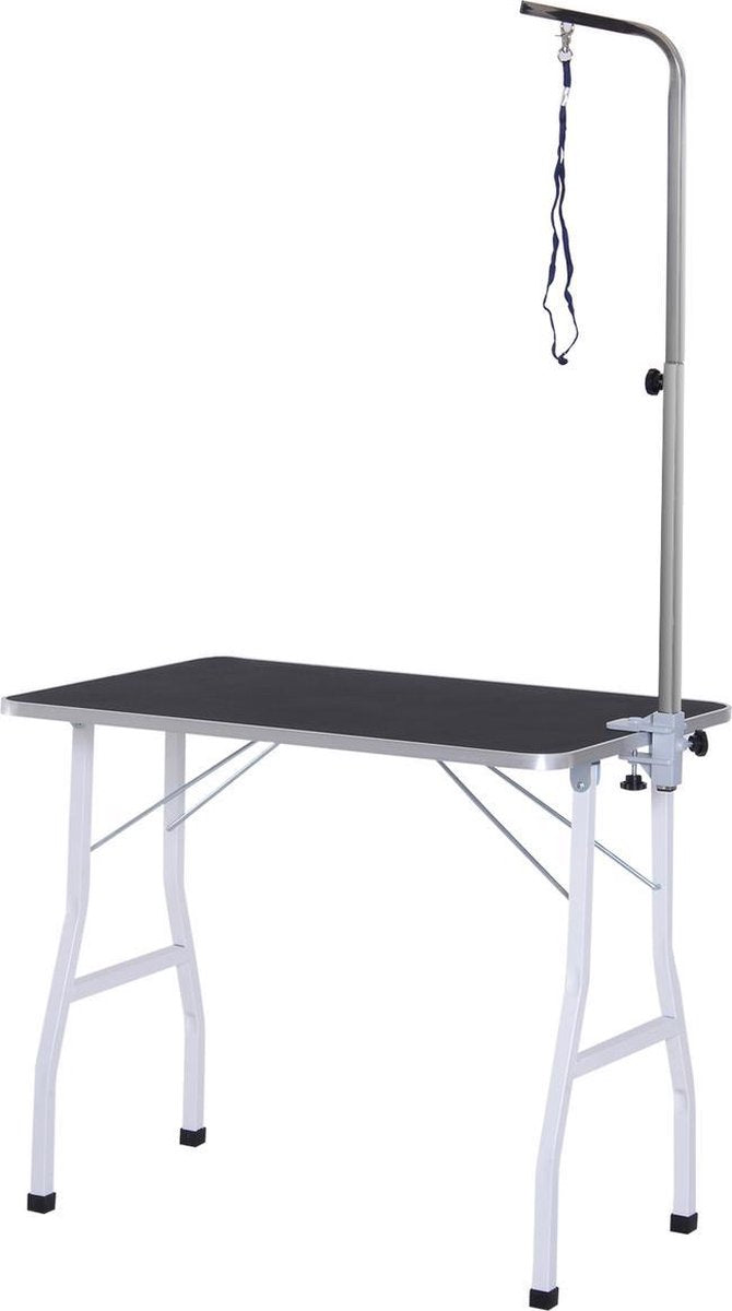 Honden Trimtafel Met Aanlijnoptie - Trimtafels voor honden - Zwart - L91