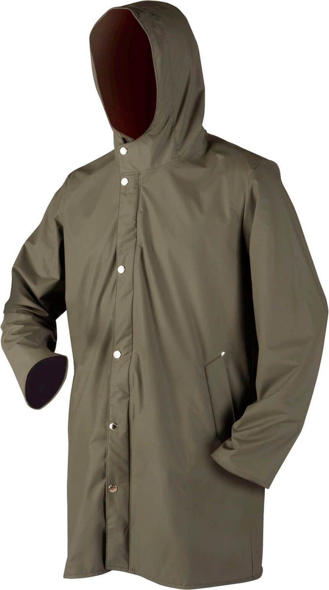 Dolfing regenjas Clarkson uni groen S