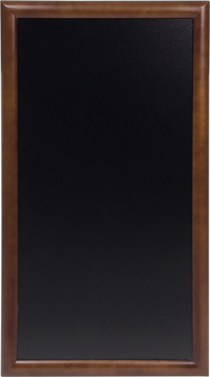 Wandkrijtbord Donker bruin - 56x100 cm