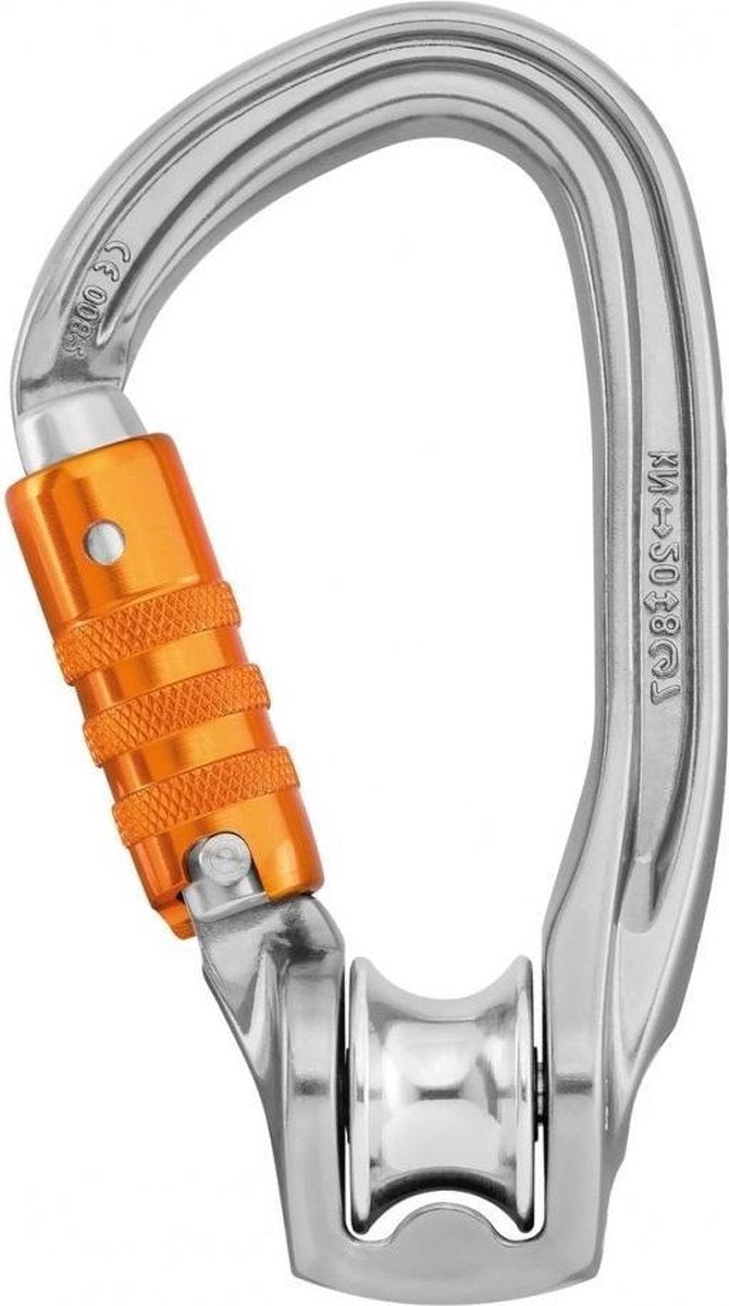 Petzl Rollclip Z karabijnhaak met katrol Triact Lock
