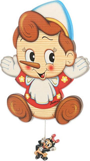 Muziekdoos Pinokkio trekkoord | Bartolucci | Hout