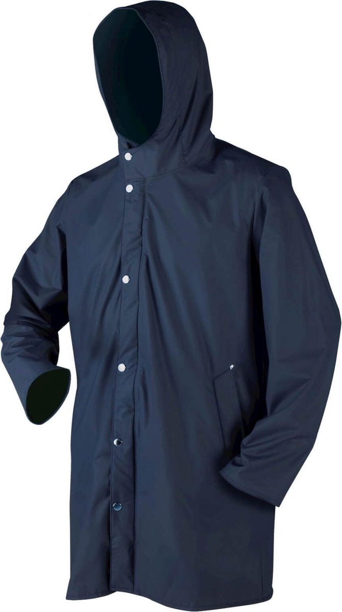 Dolfing regenjas Clarkson unisex blauw XL