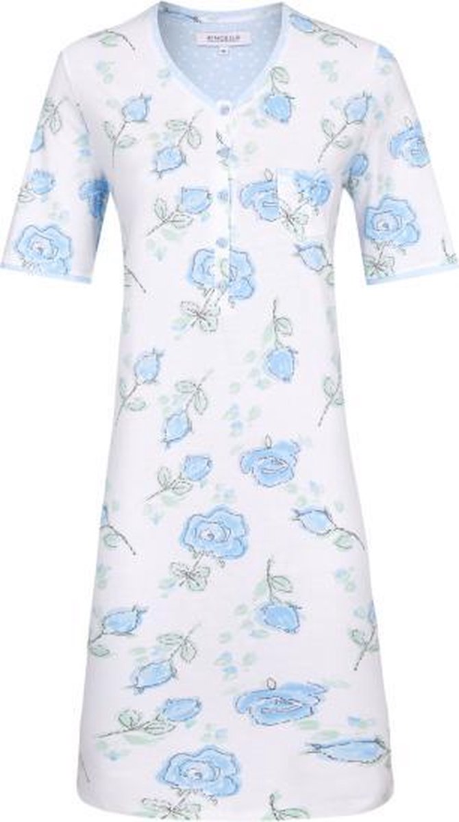 Ringella - Blue Rose - Nachtkleed - 0211035 – Blue - 52
