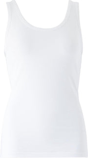 MOOI! Company - Basis Top Bonny - Hemdje met brede bandjes - Aansluitend model - Kleur  Wit -XXL