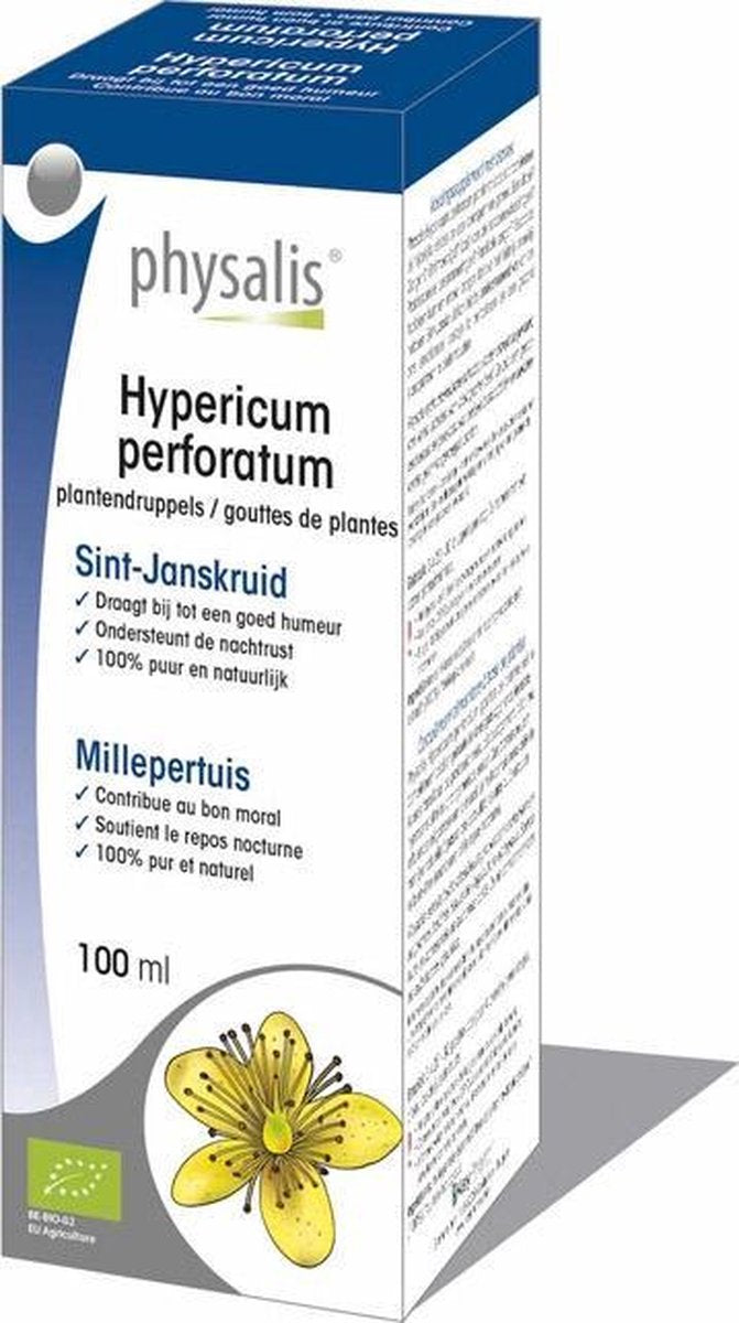 Physalis Plantendruppels Hypericum Perforatum Vloeibaar 100ml