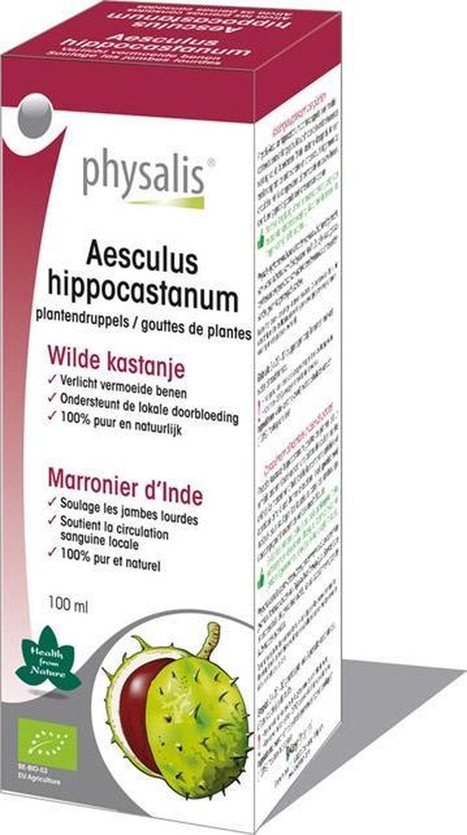 Physalis Plantendruppels Aesculus Hippocastanum Vloeibaar 100ml