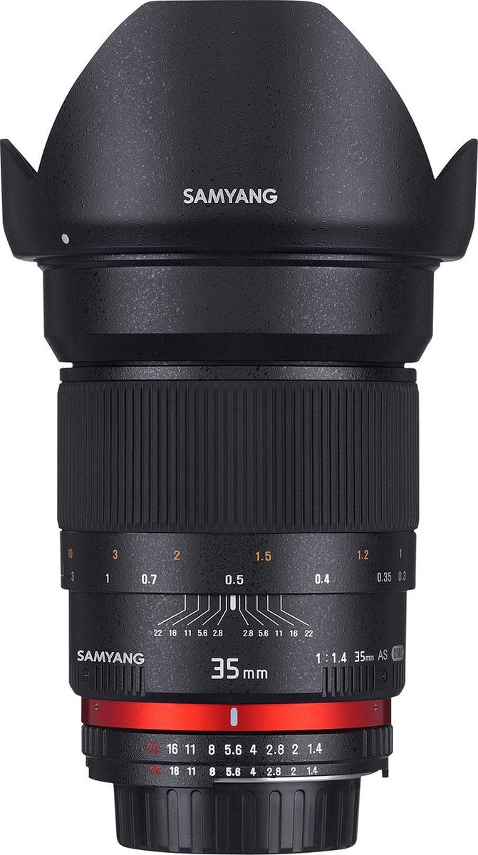 Samyang 35mm F1.4 AS UMC - Prime lens - geschikt voor Canon Systeemcamera