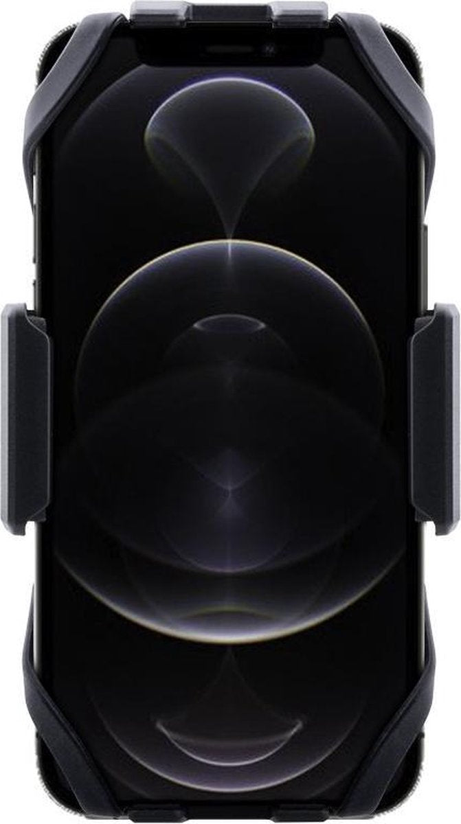 Interphone - iPhone 12 Pro Motorhouder Moto Crab Zwart