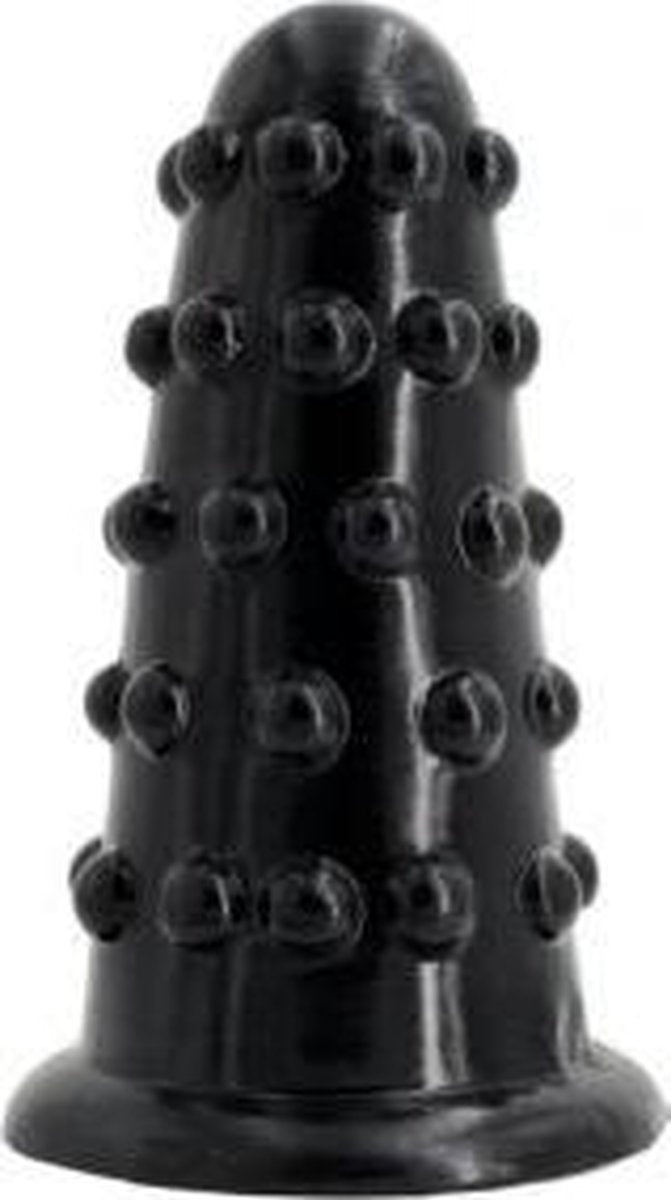 XXLTOYS - Lauren - Plug - inbrenglengte 16 X 7 cm - Extreme Buttplug - Black - Anale plug voor Mannen - Made in Europe - voor Diehards only