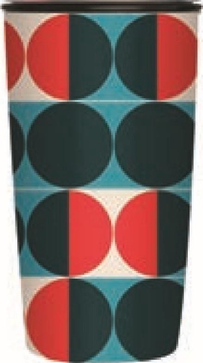 Bamboe Slide Cup Modernist Circles