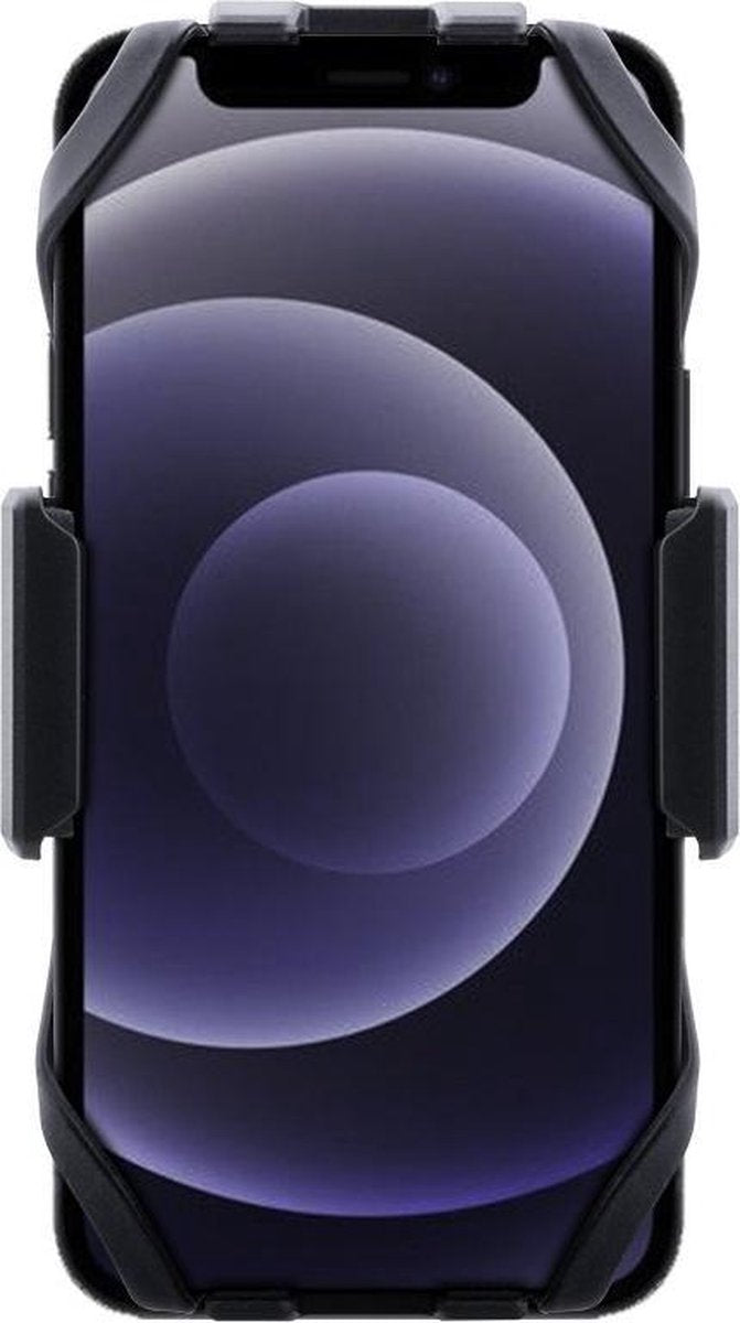 Interphone - iPhone 12 mini Motorhouder Moto Crab Zwart