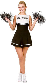 E-Carnavalskleding.nl: Large - e-Carnavalskleding.nl Hoge School Cheerleader pak in zwart