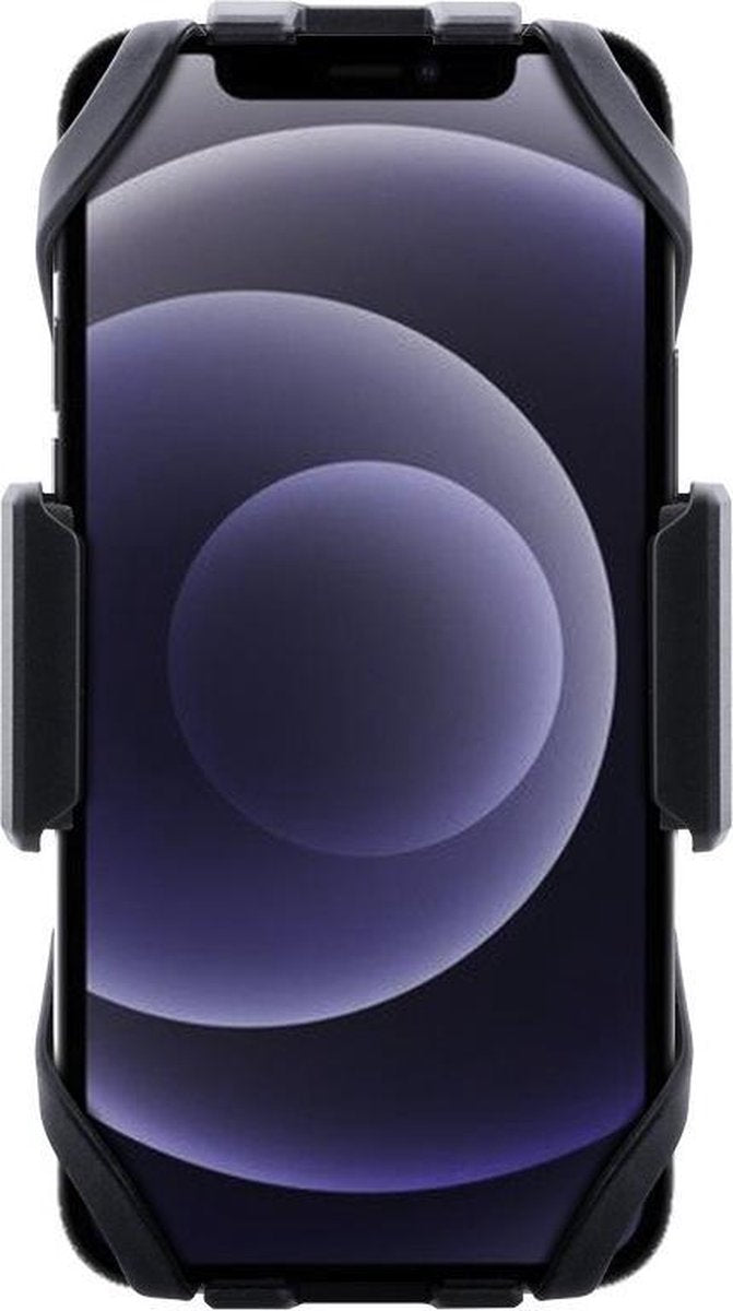 Interphone - iPhone 12 Motorhouder Moto Crab Zwart